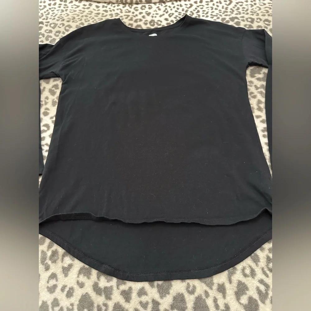 Old Navy Long Sleeve Softest Tee in Black Size XXL 16 Girls